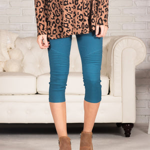 Moto Capri Jeggings | 4 Sizes ( MT01-CAPRI )