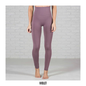 Tummy Control Fleece Lined Leggings | Curvy Added
