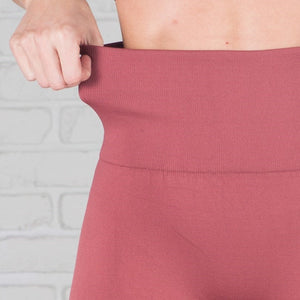 Tummy Control Fleece Lined Leggings | Curvy Added