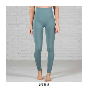 Tummy Control Fleece Lined Leggings | Curvy Added