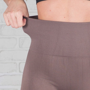 Tummy Control Fleece Lined Leggings | Curvy Added