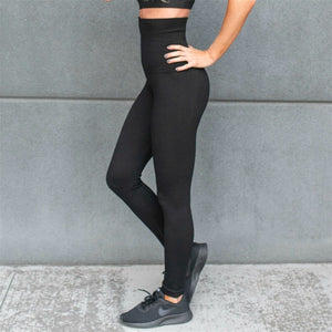 Compression Tummy Control Leggings | Fleece Lined ( SML548SD002 )