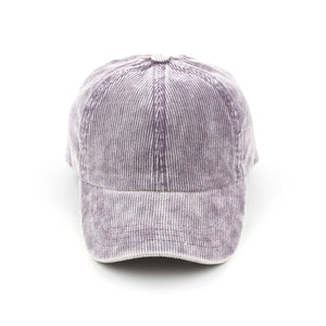 CC Stone-Washed Corduroy Cap ( BT-1014 )