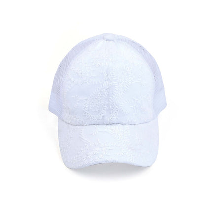 CC Paisley Embroidered Criss-Cross Cap ( BT-1013 )