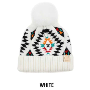 CC Baby Beanie Southwest Print ( BABY-3001 )