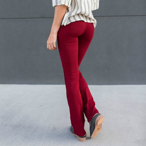 Comfy Belted Pants | S-XL ( YE01 )