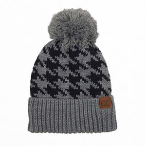 CC Houndstooth Beanie ( YJ-2025 )