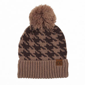 CC Houndstooth Beanie ( YJ-2025 )