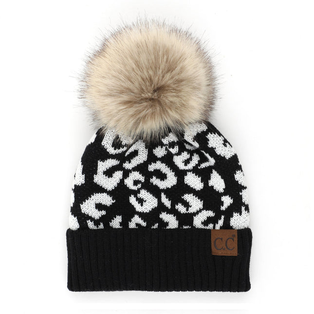CC Beanie Trending Leopard ( YJ-2091 )