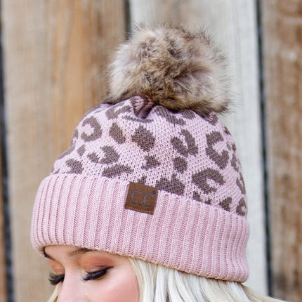 CC Beanie Trending Leopard ( YJ-2091 )