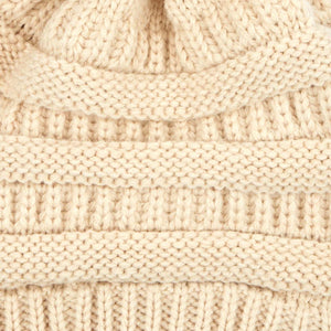 CC Trending Beanie w/ Same Color POM ( YJ-64POM )