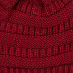 Burgundy w/Same Color Pom