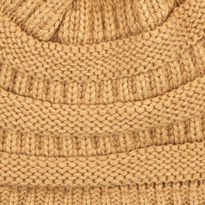 CC Trending Beanie w/ Same Color POM ( YJ-64POM )