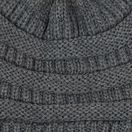 CC Trending Beanie w/ Same Color POM ( YJ-64POM )