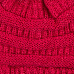 CC Trending Beanie w/ Same Color POM ( YJ-64POM )