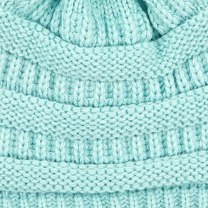 CC Trending Beanie w/ Same Color POM ( YJ-64POM )