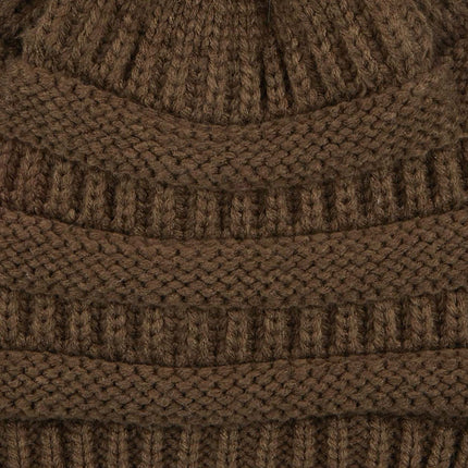 CC Trending Beanie w/ Same Color POM ( YJ-64POM )