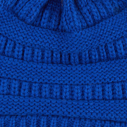 CC Trending Beanie w/ Same Color POM ( YJ-64POM )