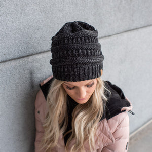 CC Two-Tone Super Soft Beanie ( YJ-800 )