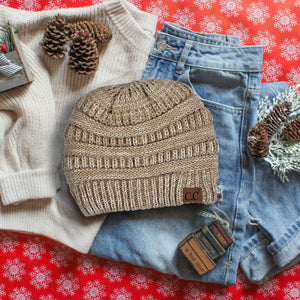 CC 2-Tone Super Soft Beanie ( YJ-800 )