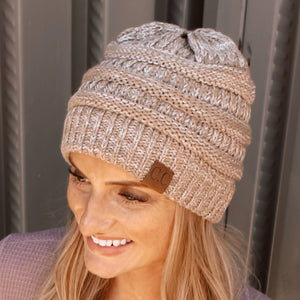 CC 2-Tone Super Soft Beanie ( YJ-800 )