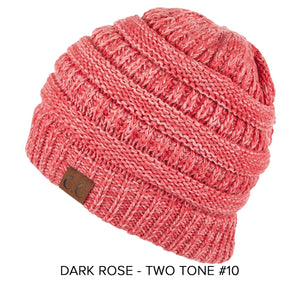 CC Two-Tone Super Soft Beanie ( YJ-800 )