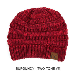 CC Two-Tone Super Soft Beanie ( YJ-800 )