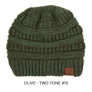 CC Two-Tone Super Soft Beanie ( YJ-800 )