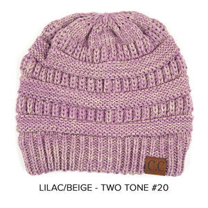 CC Two-Tone Super Soft Beanie ( YJ-800 )