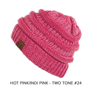 CC Two-Tone Super Soft Beanie ( YJ-800 )