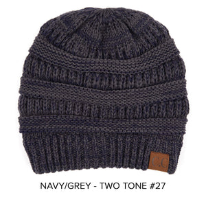 CC Two-Tone Super Soft Beanie ( YJ-800 )