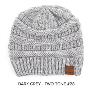 CC Two-Tone Super Soft Beanie ( YJ-800 )