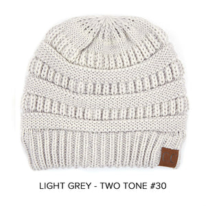 CC Two-Tone Super Soft Beanie ( YJ-800 )