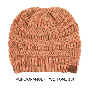 CC Two-Tone Super Soft Beanie ( YJ-800 )