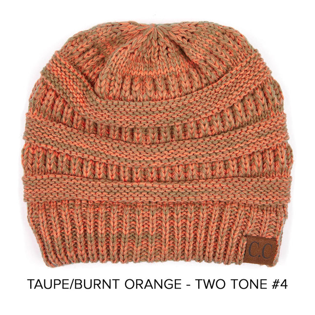 CC Two-Tone Super Soft Beanie ( YJ-800 )