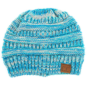 CC Crafted Multi Color Beanie 4-Tone ( YJ-816 )