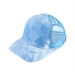 CC Watercolor Messy Bun Trucker Cap ( BT-5 )