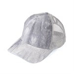 CC Watercolor Messy Bun Trucker Cap ( BT-5 )