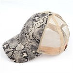 CC Popular Pattern Pony Trucker Cap ( BT-2410 )