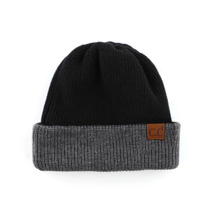 CC Reversible Streetwear Double Layer Beanie ( HTM-3850 )