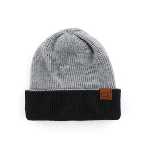 CC Reversible Streetwear Double Layer Beanie ( HTM-3850 )